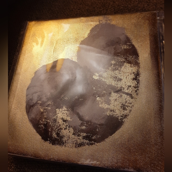 💲3 Canvas Prints with some Gold Foil 8" x 8" Sea Creatures - Picture 8 of 8